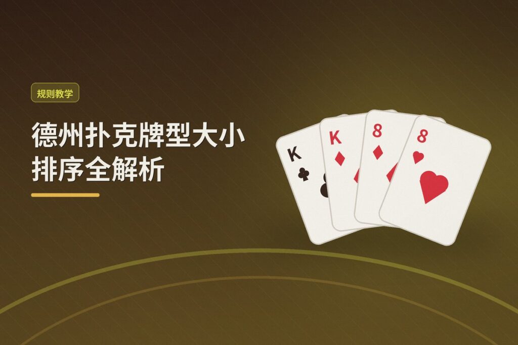 德州扑克牌型大小排序 - 德州扑克牌型大小排序全解析：从新手到高手必知的10种牌型