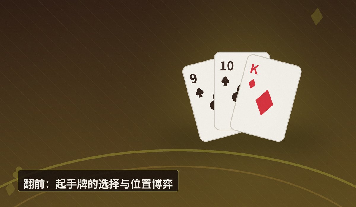 翻前翻牌转牌河牌流程详解 - 翻前翻牌转牌河牌流程详解：四条街决策要点全梳理