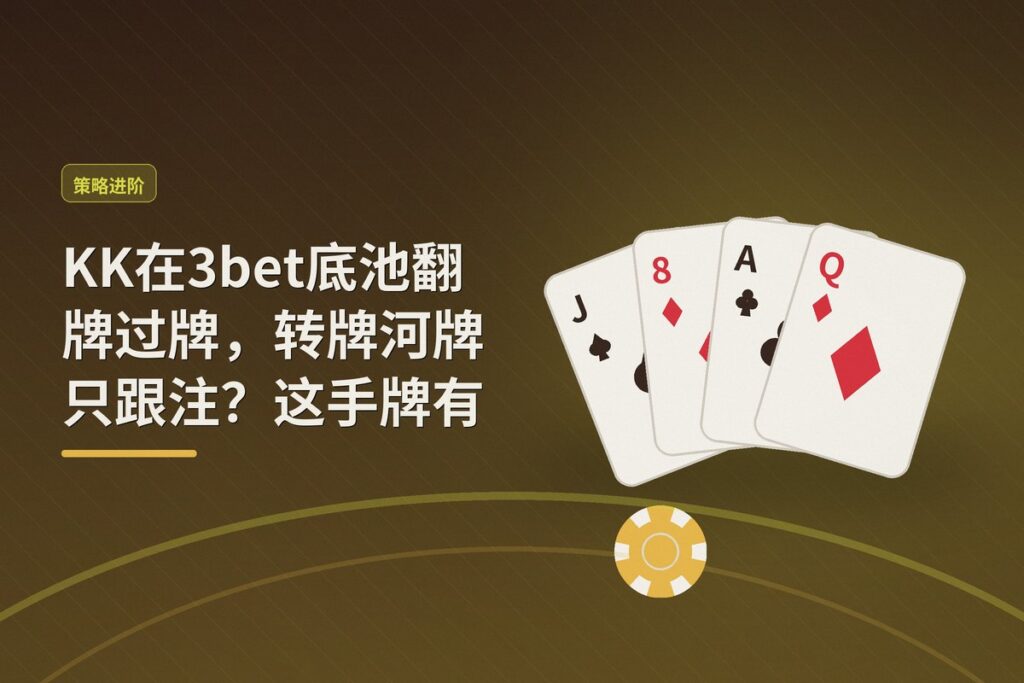 https://www.reddit.com/r/poker/comments/1ucvvl9/13_ip_vs_utg_in_3b_pot/ - KK在3bet底池翻牌过牌,转牌河牌只跟注?这手牌有哪些决策点值得深究
